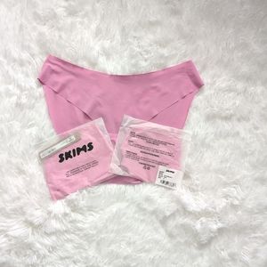 Two Pair SKIMS Pink Naked Bikini Briefs Size M NWT